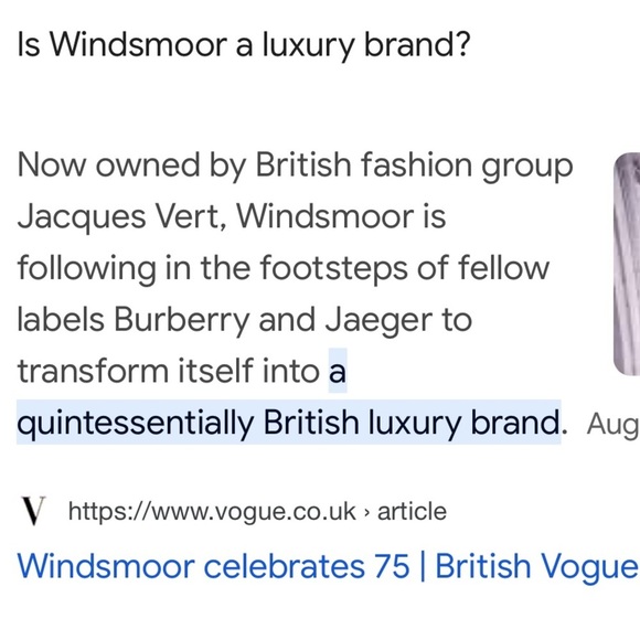 WINDSMOOR UK Wool Cashmere Toggle Coat - Picture 7 of 7